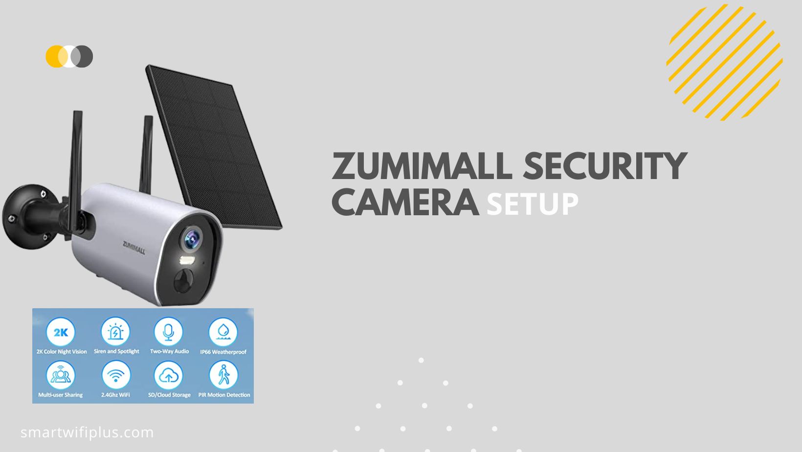 Setup Zumimall Security Camera